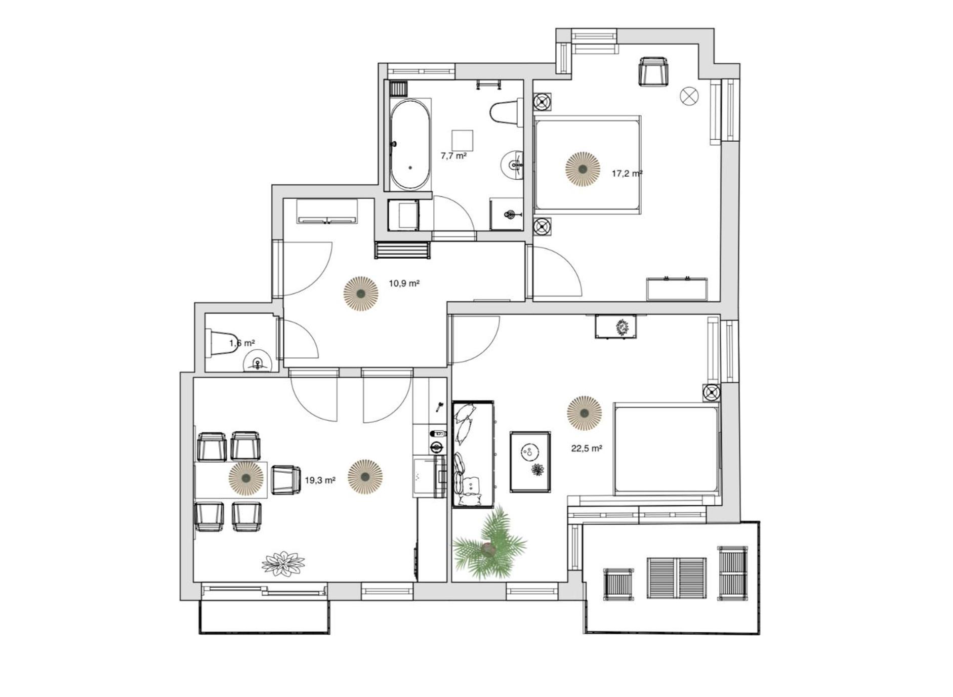 Pineapple Apartments Dresden Zwinger VIII - 85 Qm - 1X Free Parking Extérieur photo